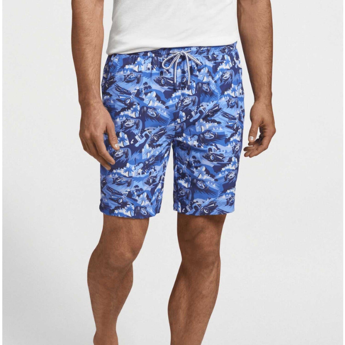 Peter Millar Men's Swim Trunks - Monaco Madness - Atlantic Blue