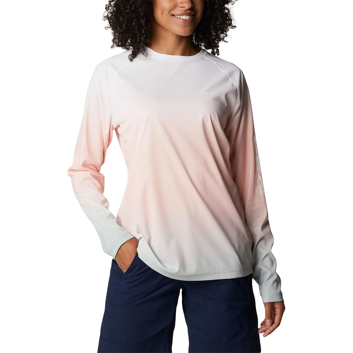 Columbia Sportswear Women's Printed Tidal Deflector Long Sleeve