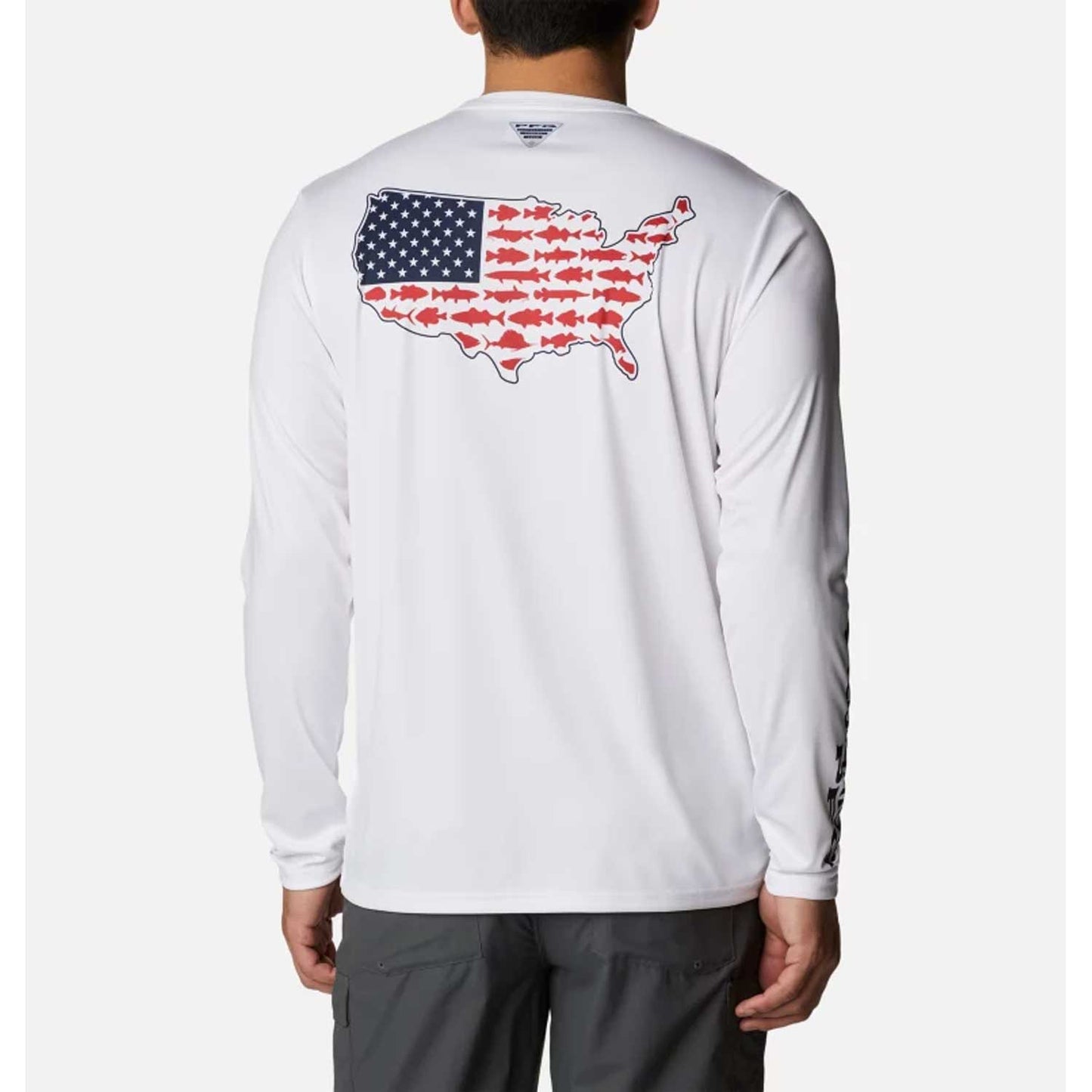 Columbia Sportswear Men's PFG Terminal Tackle Statetriot Long Sleeve Shirt