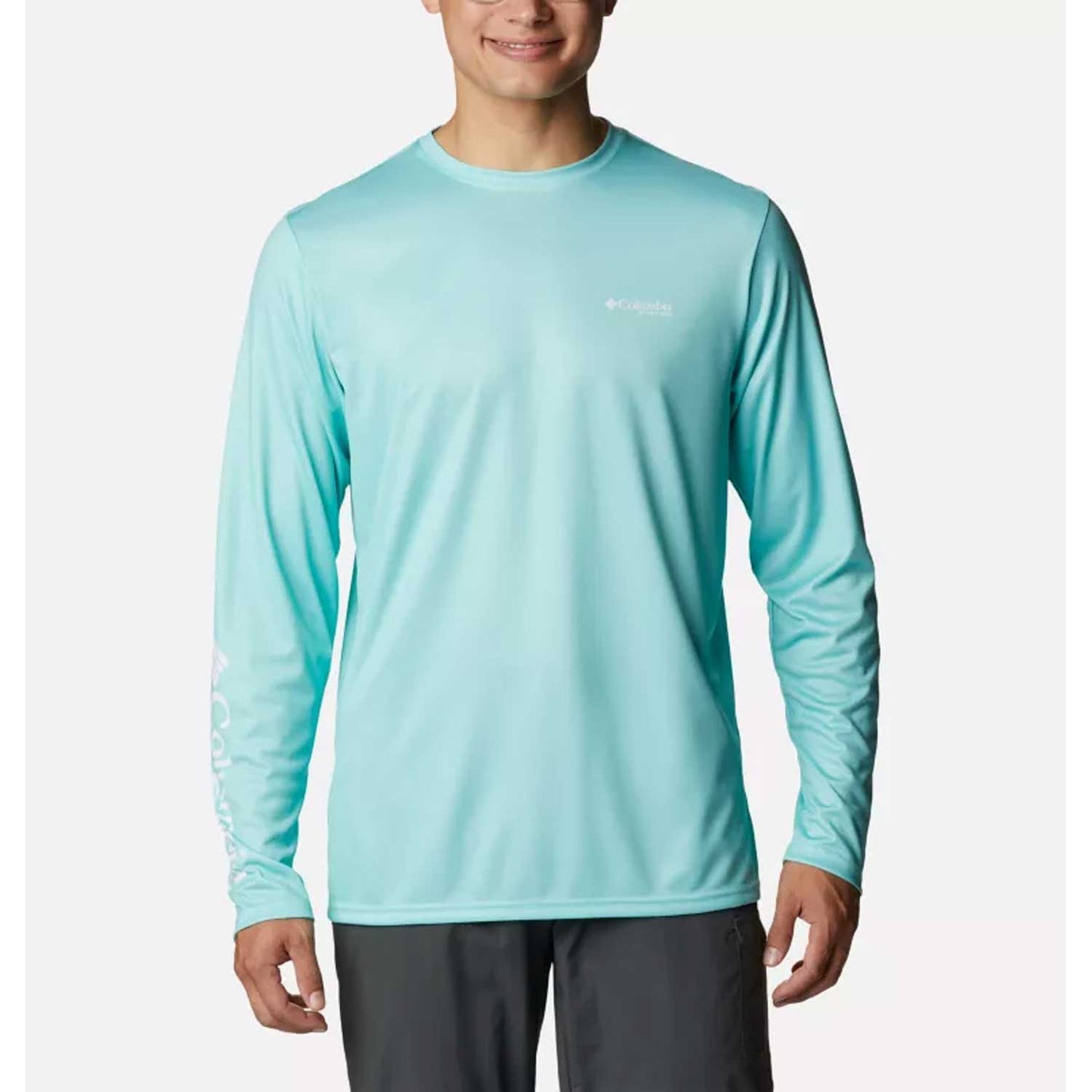Columbia Sportswear Men's PFG Terminal Tackle Statetriot Long Sleeve Shirt - Gulf Stream Florida
