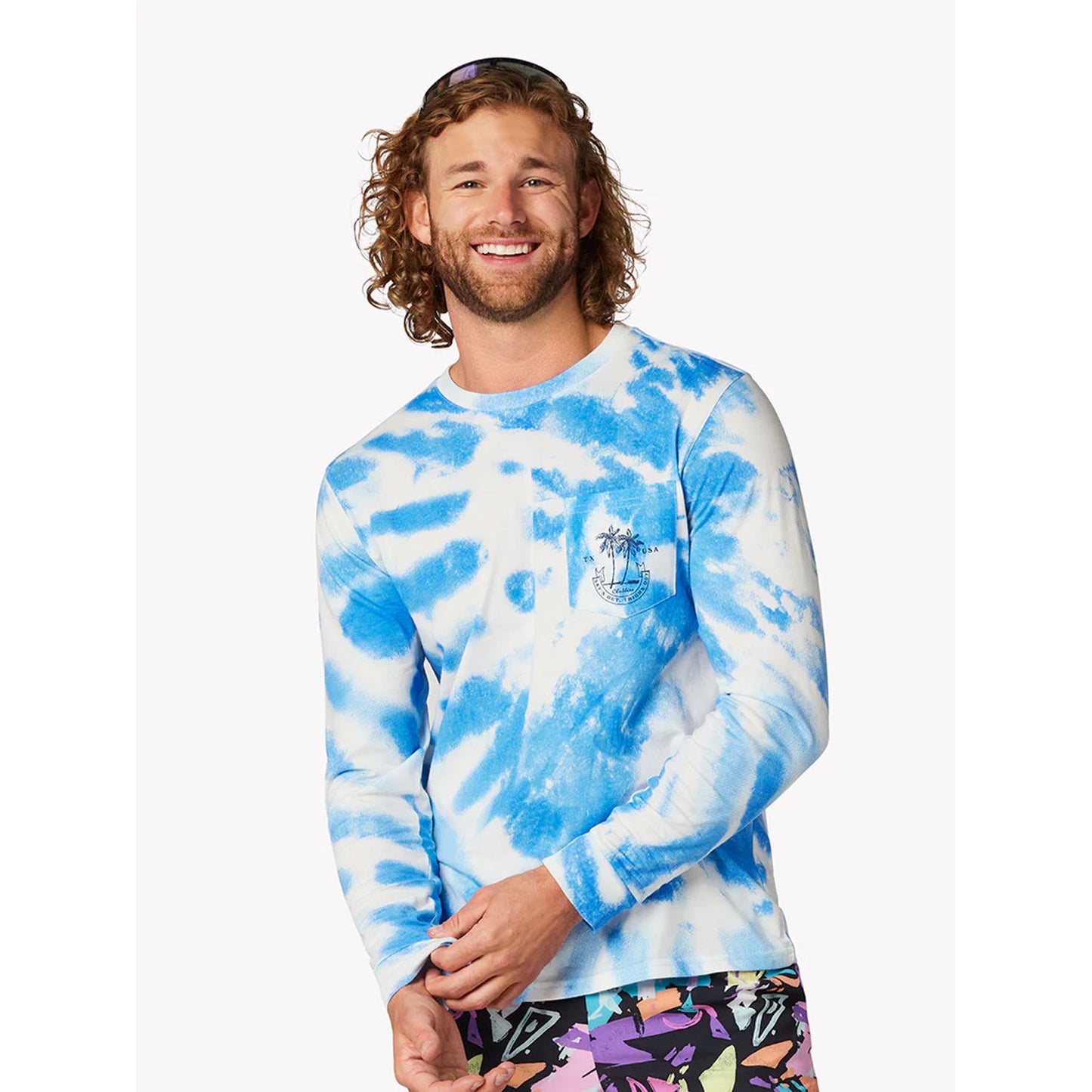 Chubbies The Wave Pool Pocket Longsleeve T-Shirt