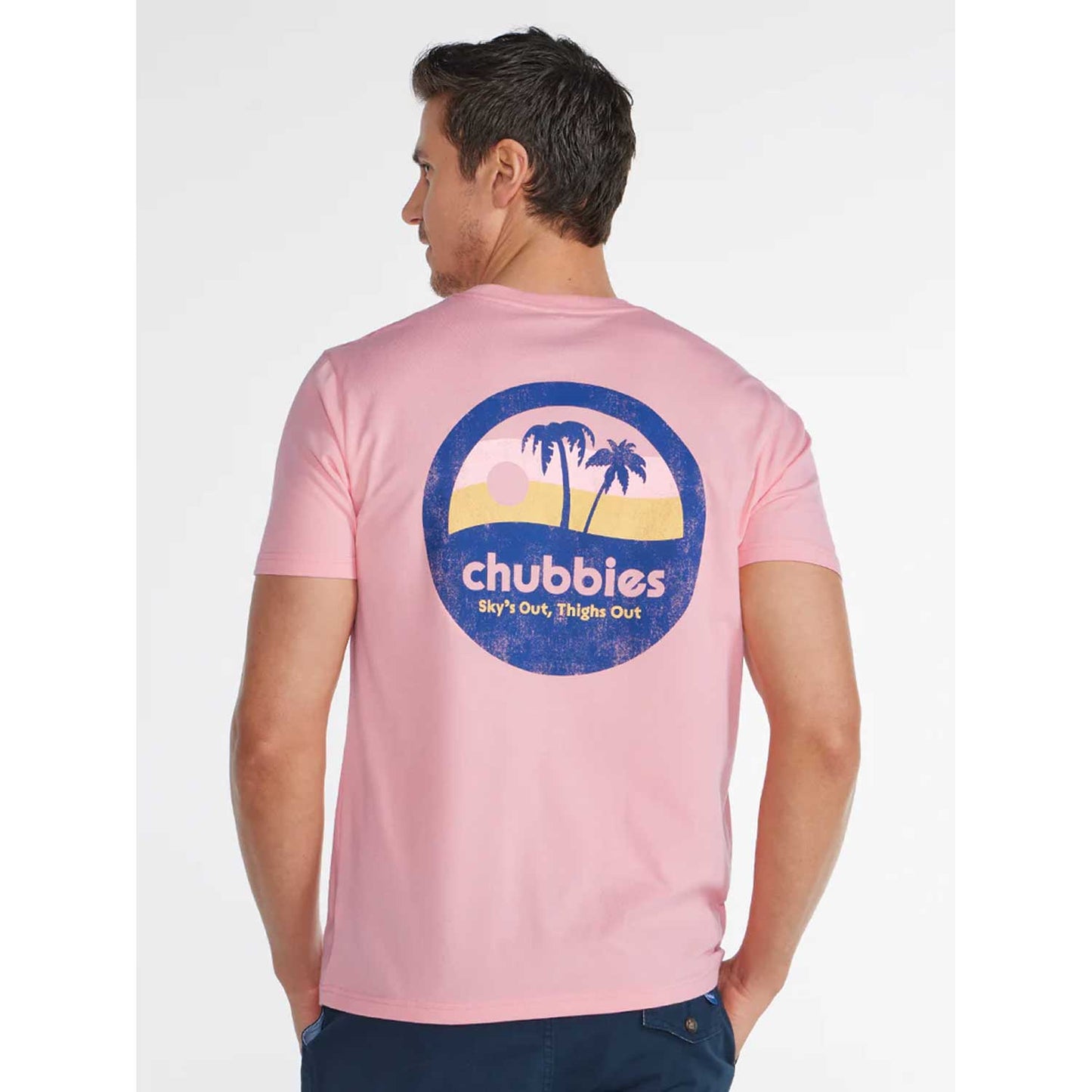 Chubbies The Trop And Lock (T-Shirt) - Red/Pink