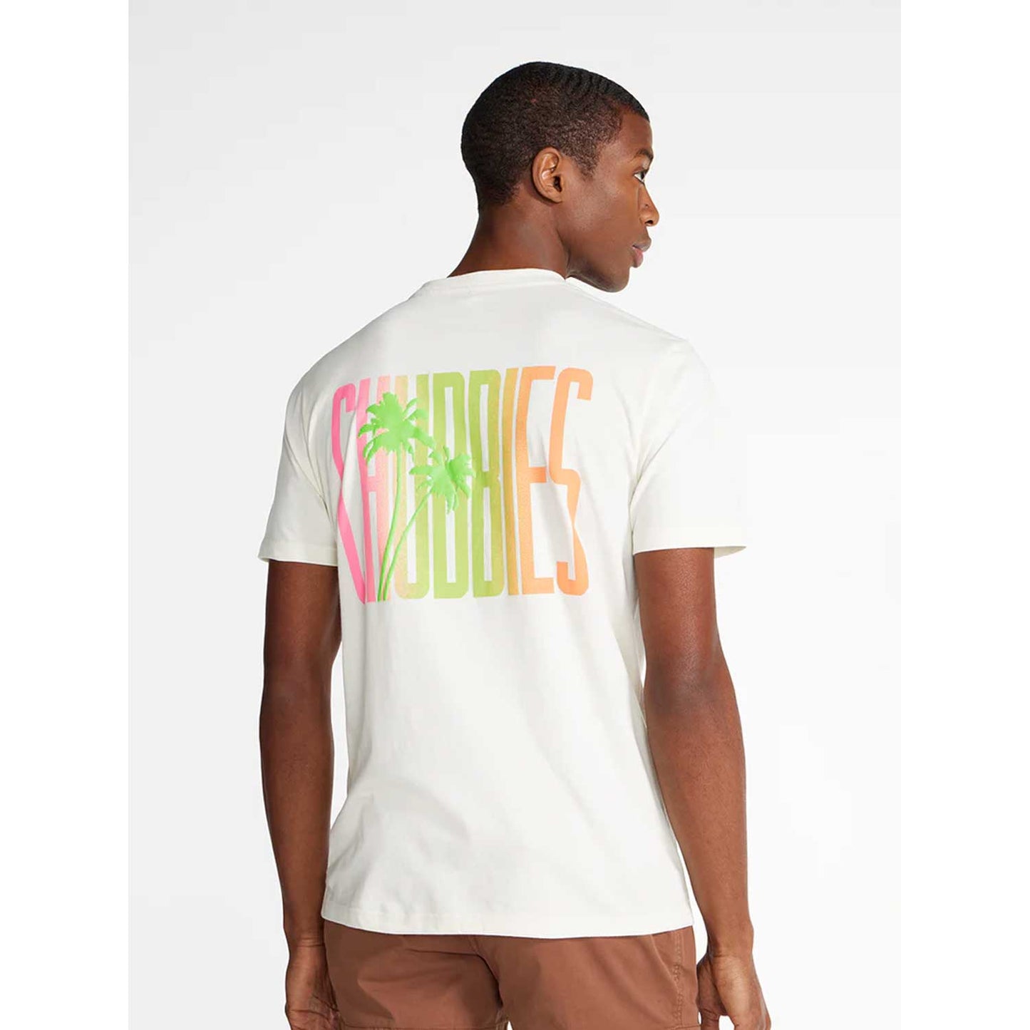 Chubbies The Shady Palm (T-Shirt) - Cream