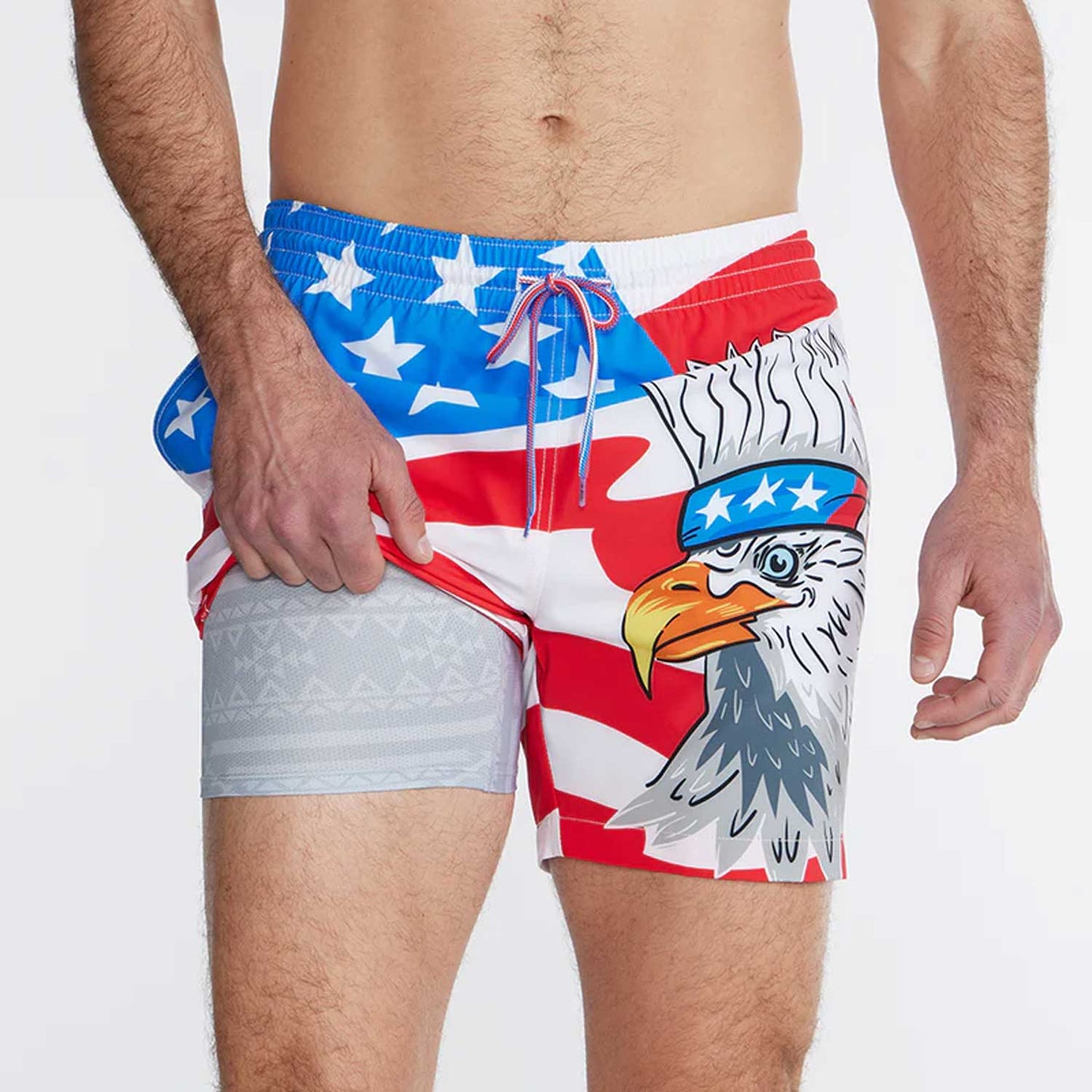 Chubbies The Eagle Scouts Lined Classic Swim Trunk 5.5"