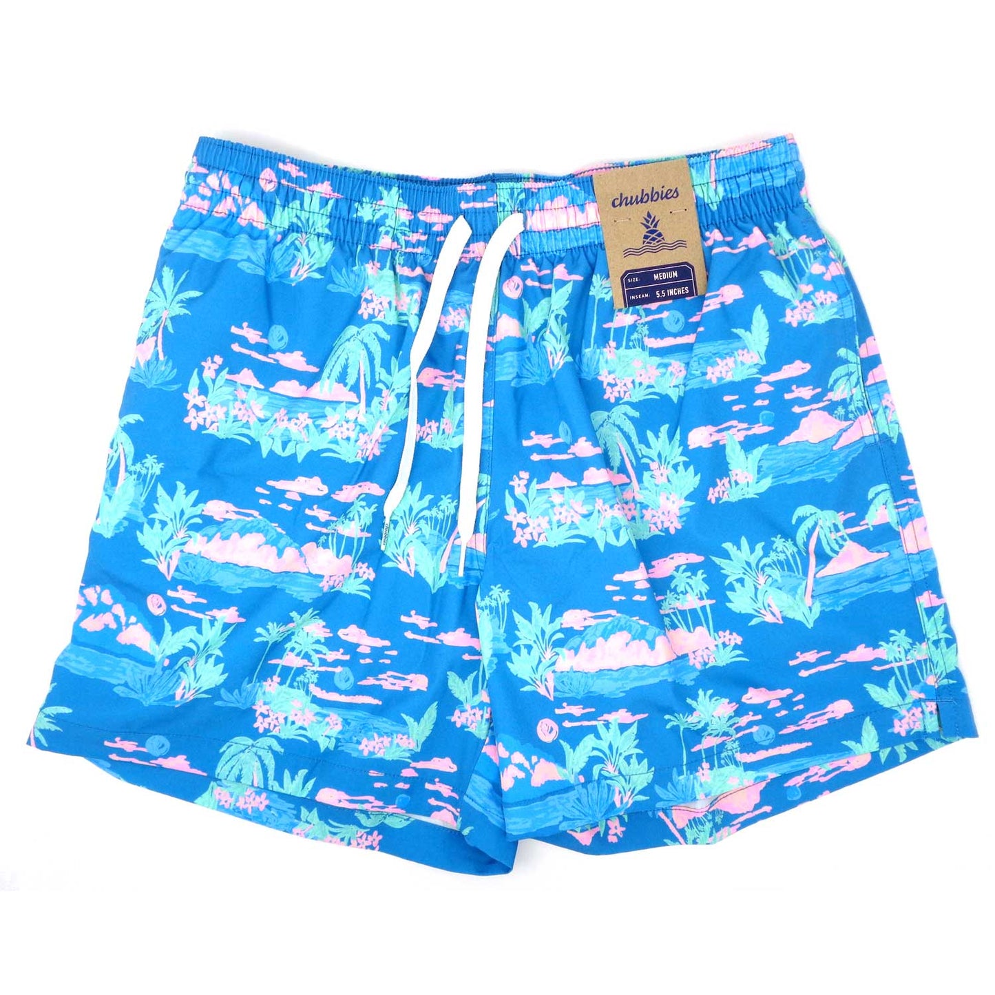 Chubbies The Salt Islands Classic Swim Trunk 5.5 Inch