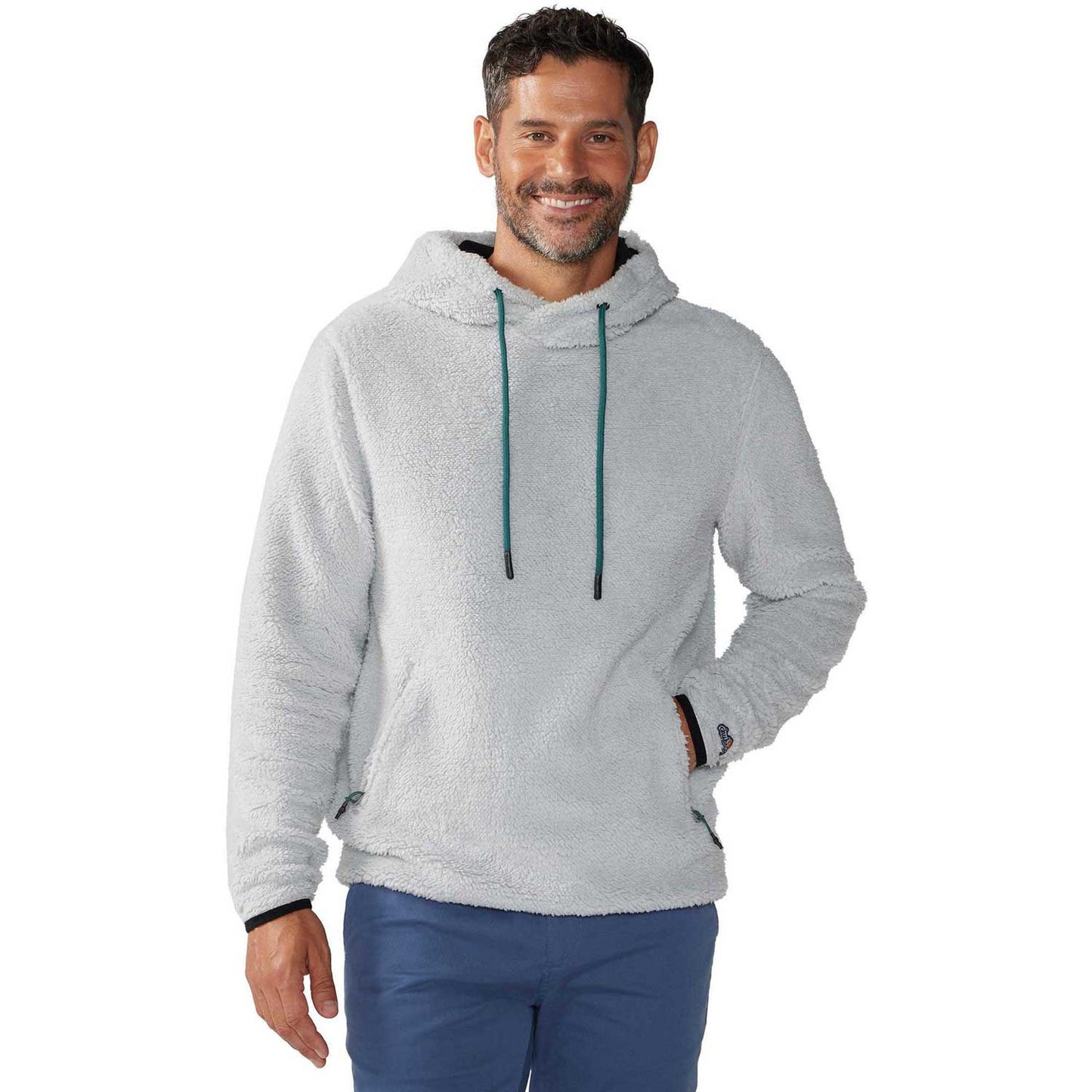 Chubbies The Solid High-Pile Hoodie - Silver