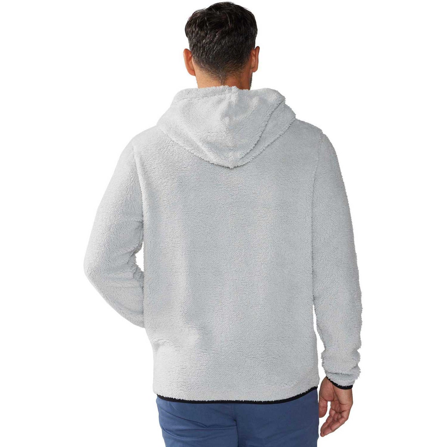 Chubbies The Solid High-Pile Hoodie - Silver