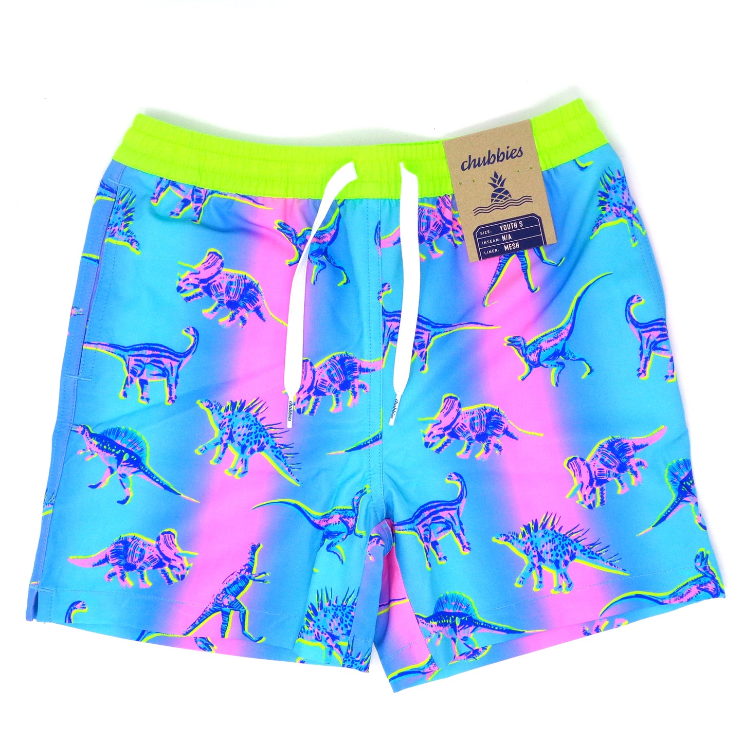 Chubbies The Lil Dino Delights Little Kids Magic Swim Trunks