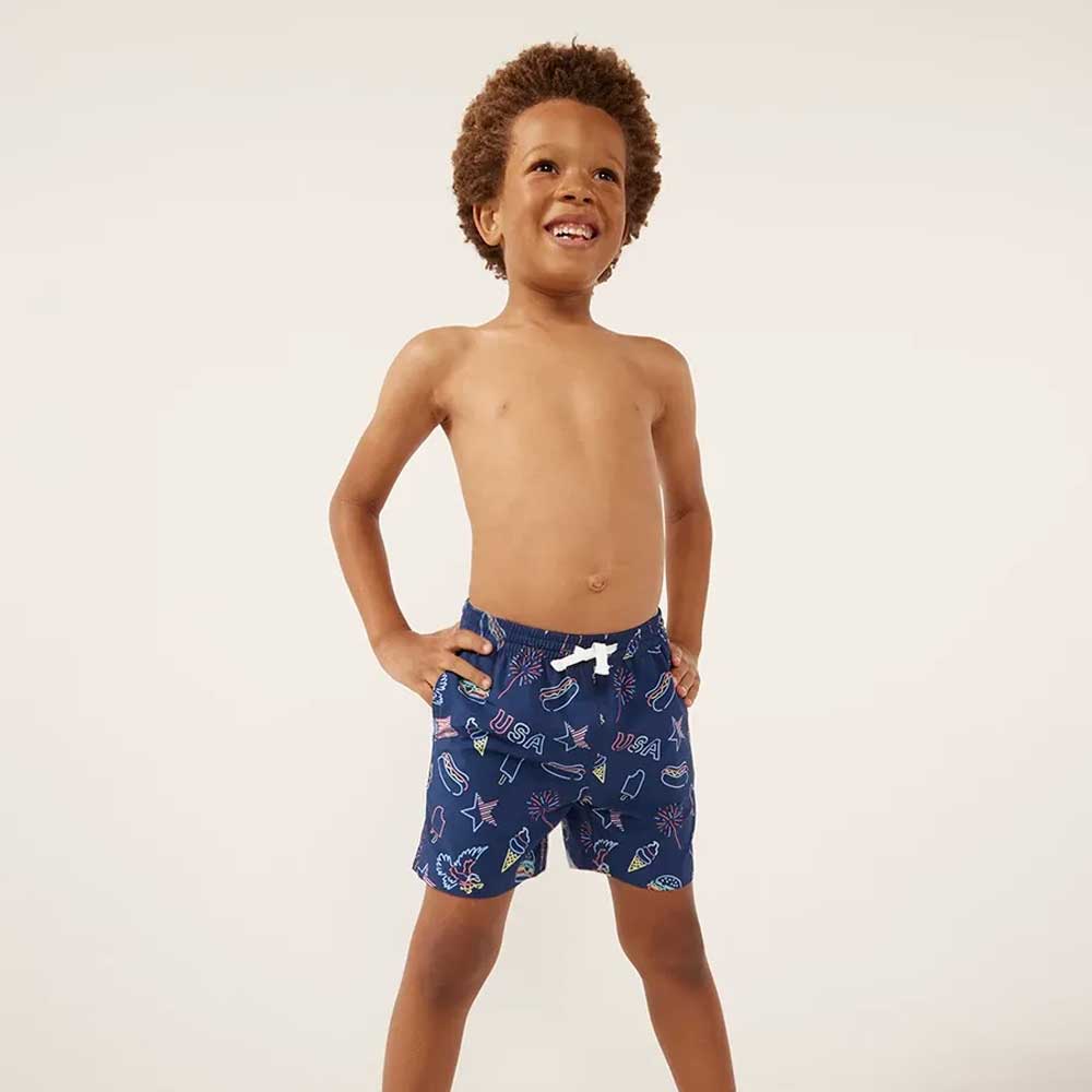 Chubbies The Lil Americanas - Little Kids Classic Swim Trunk