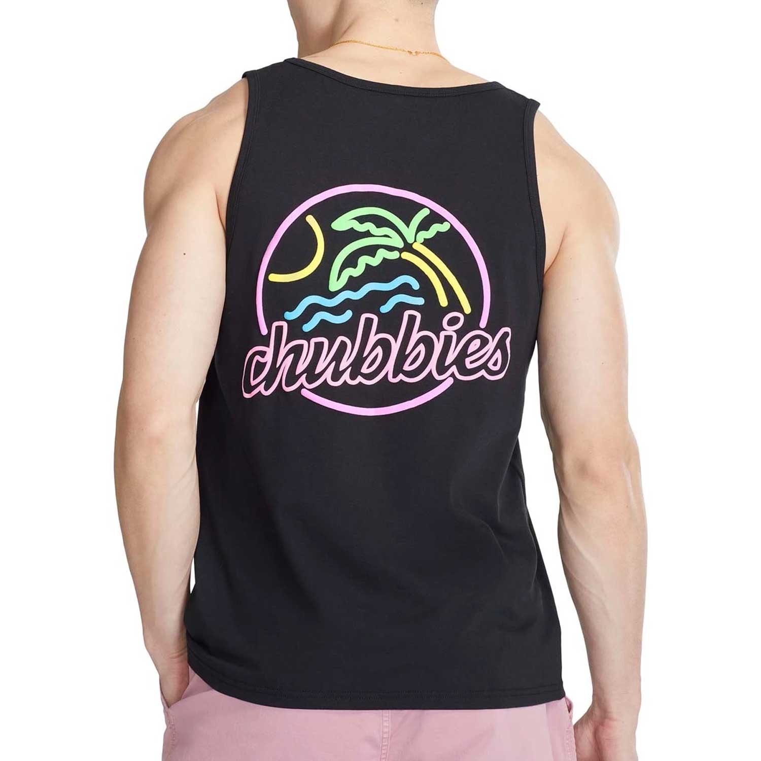 Chubbies The Neon Dream Tank Top - Black – BeachToBlvd