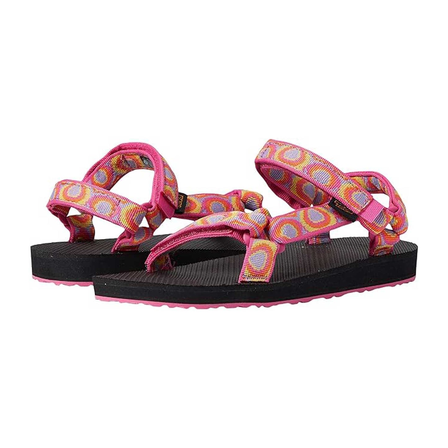 Teva Kids Original Universal Sandal - Bubbles Carrot/Fuchsia