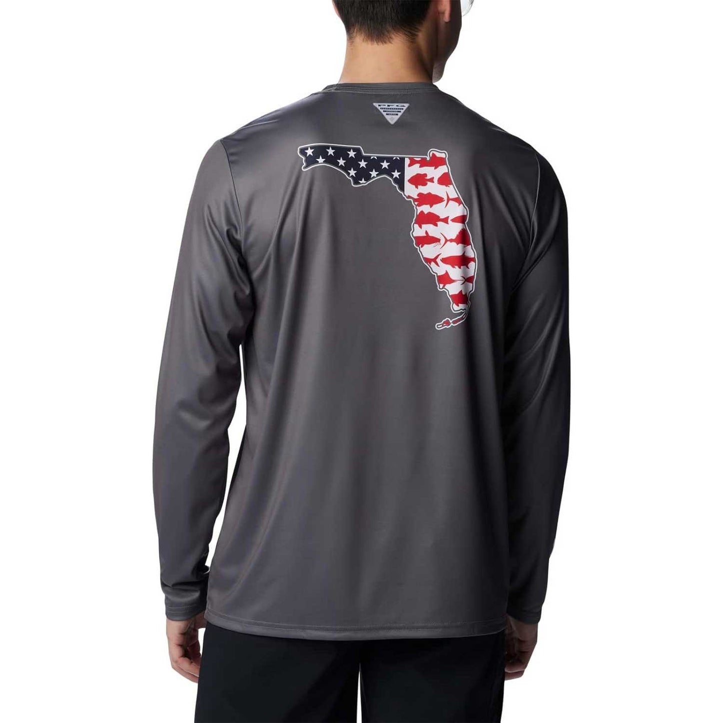 Columbia Sportswear Men's PFG Terminal Tackle Statetriot Long Sleeve Shirt