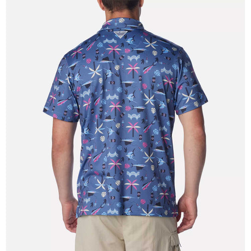 Columbia Sportswear Men's PFG Super Slack Tide Stretch Polo - BeachToBlvd