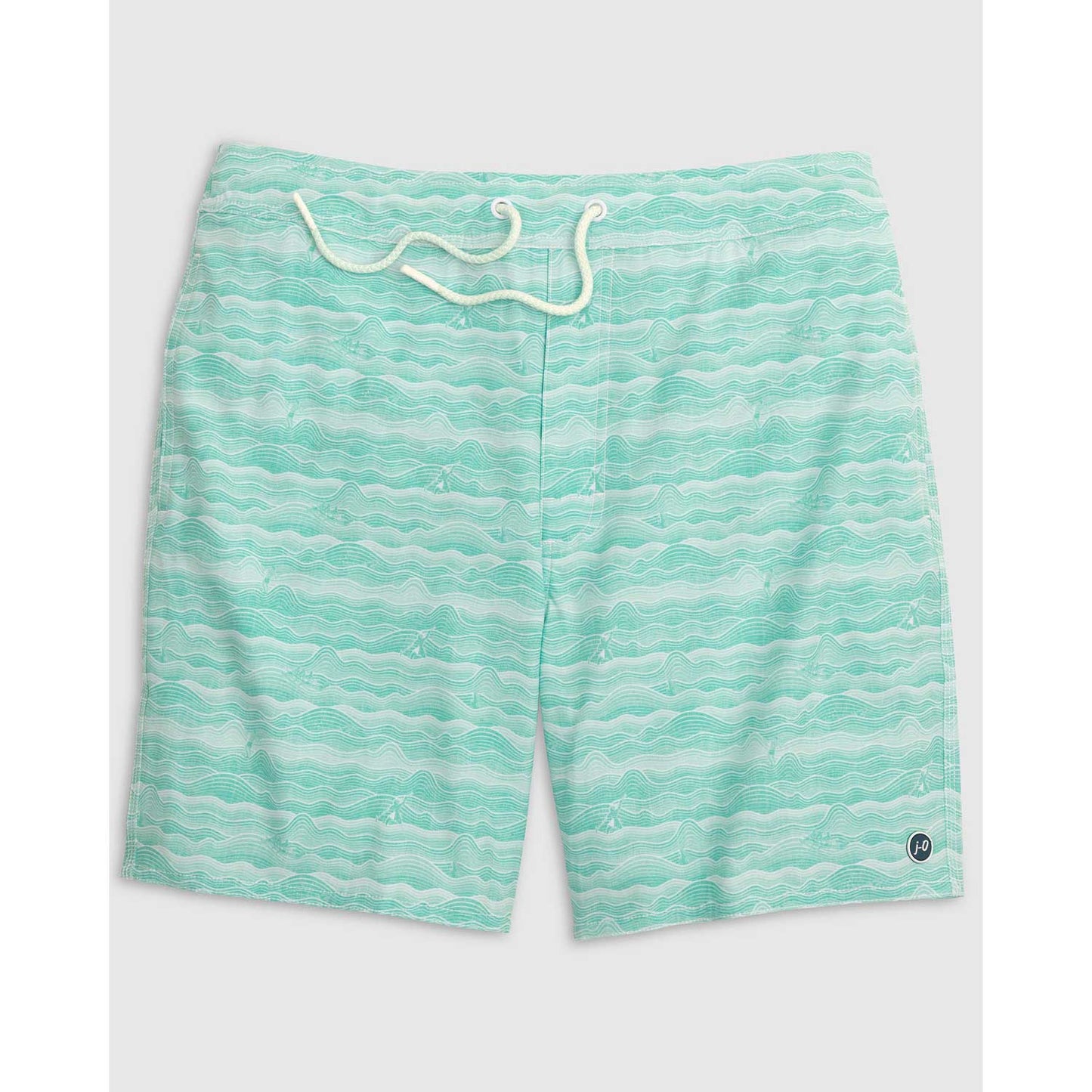 Johnnie-O Half Elastic 7" Surf Men's Swim Shorts - Samoa