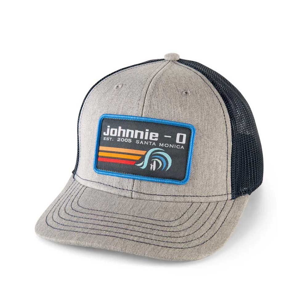 Johnnie-O Tubular Trucker Hat - Gray