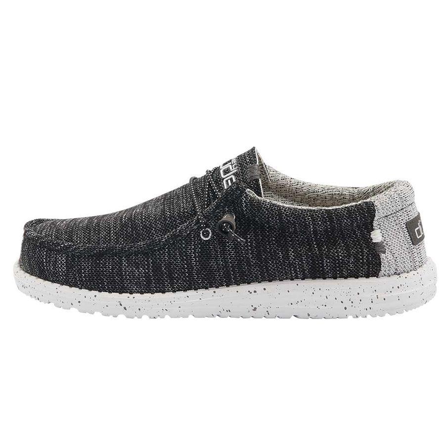 Heydude Wally Stretch Men's Shoes - Meteorite - BeachToBlvd