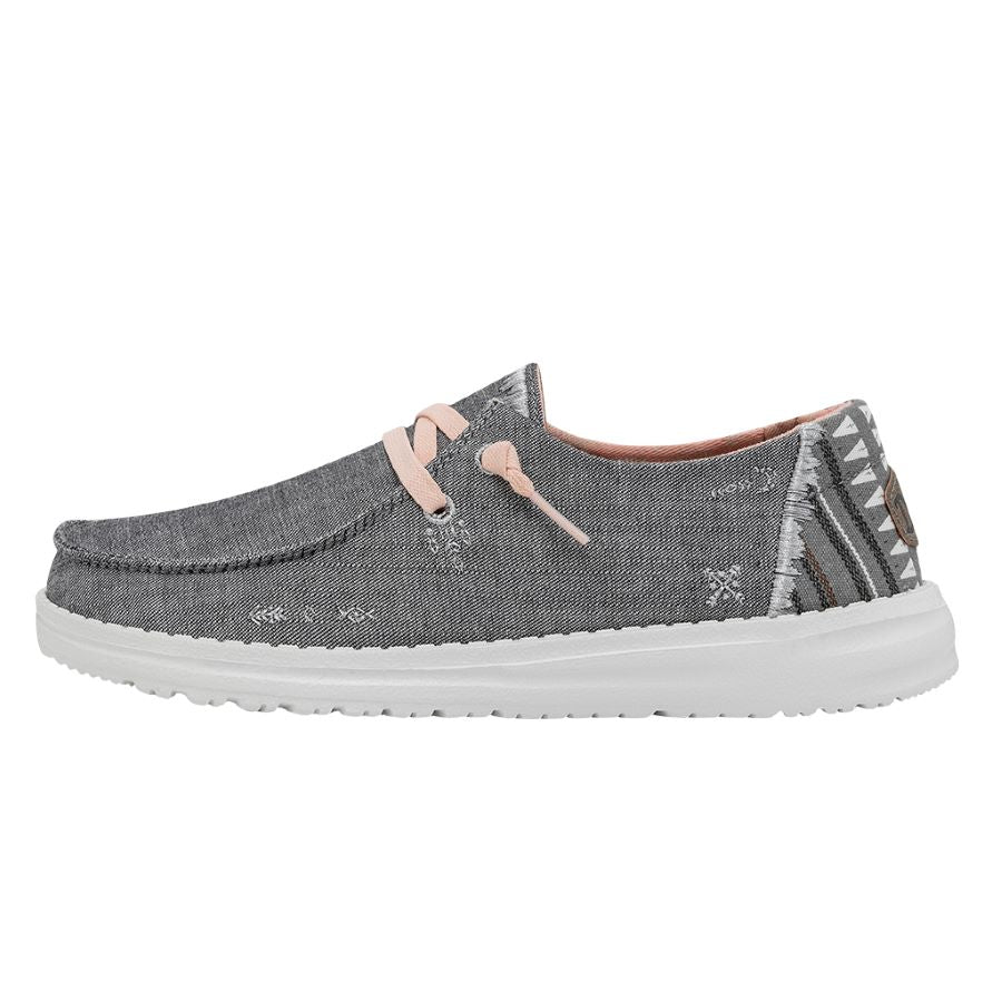 Heydude Shoes Wendy Boho Grey - BeachToBlvd