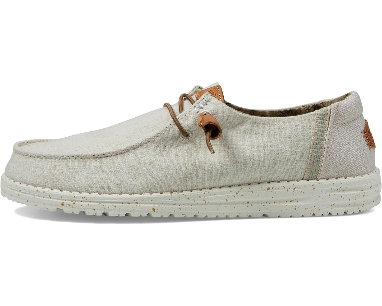 Heydude Wendy Washed Canvas Women's Shoes - Cream