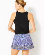 Lilly Pulitzer UPF 50+ Luxletic Annora Skort - Resort White Twisted Up - BeachToBlvd
