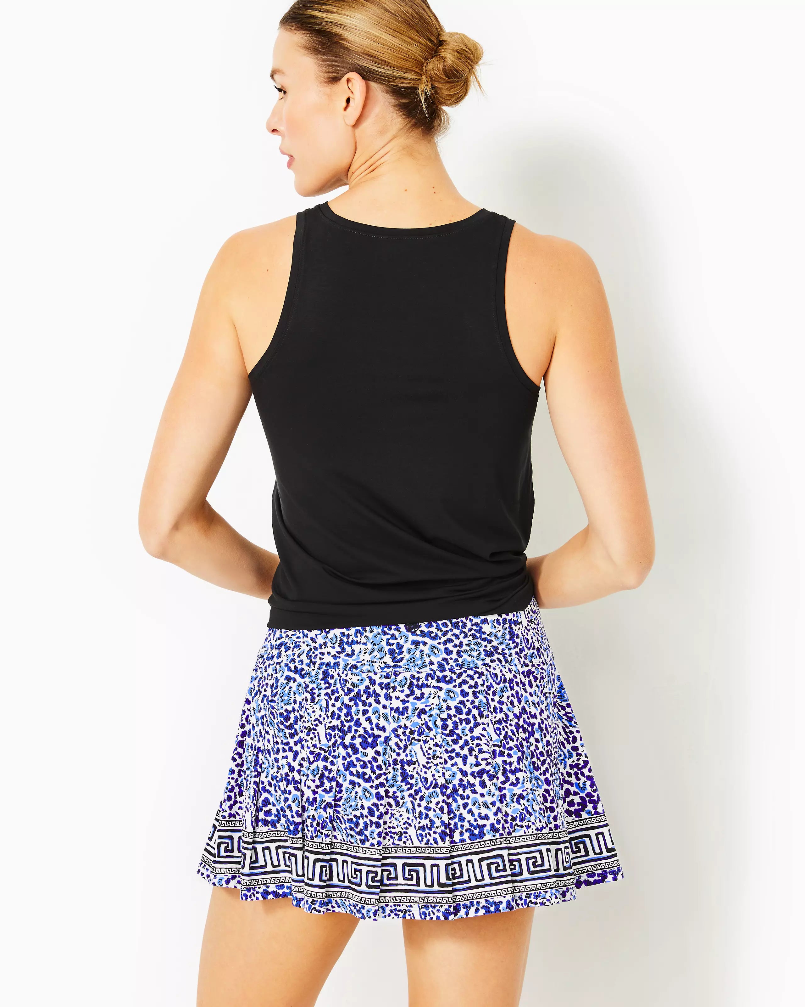 Lilly Pulitzer UPF 50+ Luxletic Annora Skort - Resort White Twisted Up - BeachToBlvd