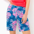 Lilly Pulitzer UPF 50+ Luxletic 9" Reid Short - Multi For The Fans Golf - BeachToBlvd