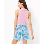 Lilly Pulitzer UPF 50+ Luxletic 7" Cabrera Short - Multi Bahamas Beachcomber Golf - BeachToBlvd
