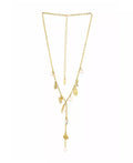 ETTIKA Ocean Charm Chain Lariat Necklace