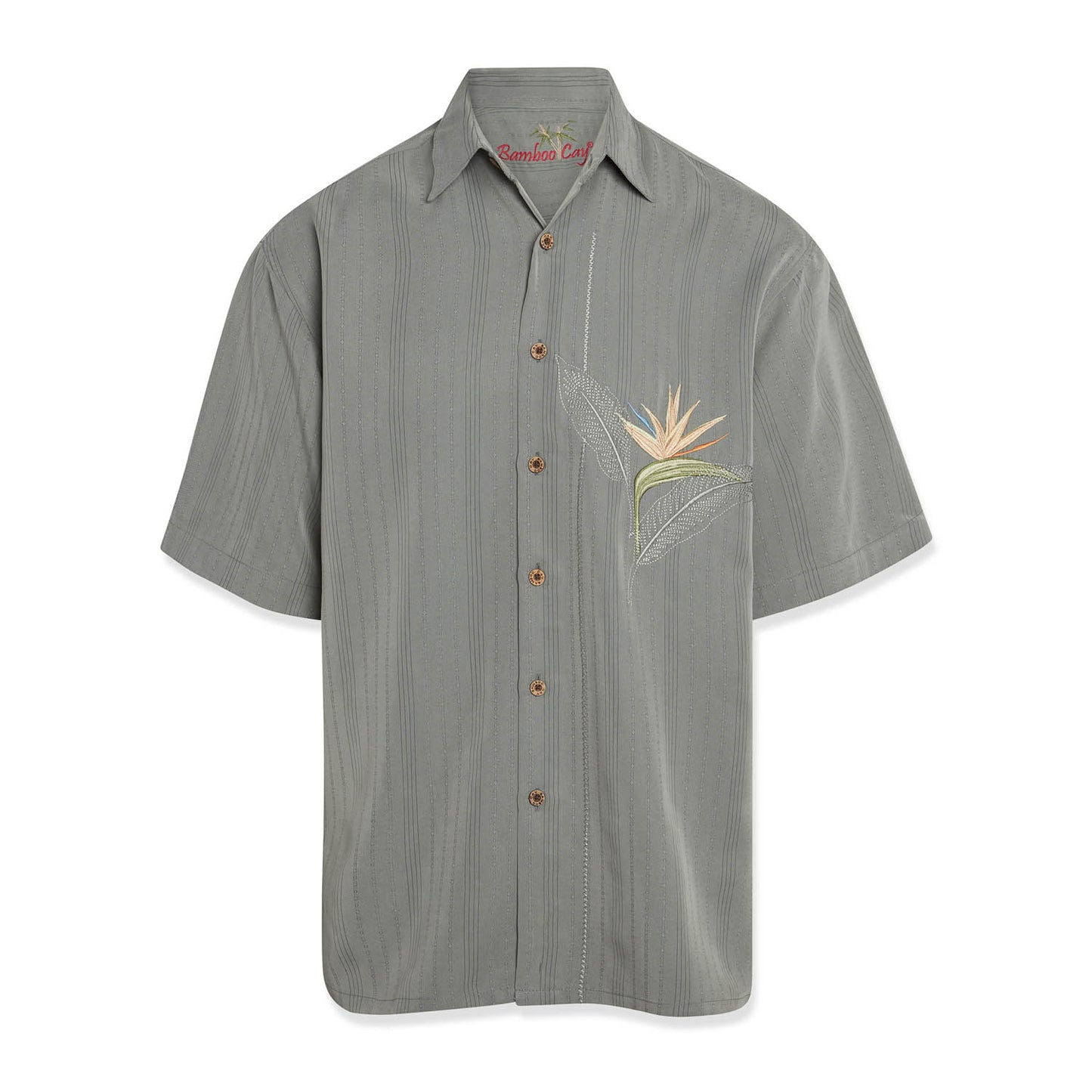 Bamboo Cay All Star Bird of Paradise Men's Camp Shirt WB2345