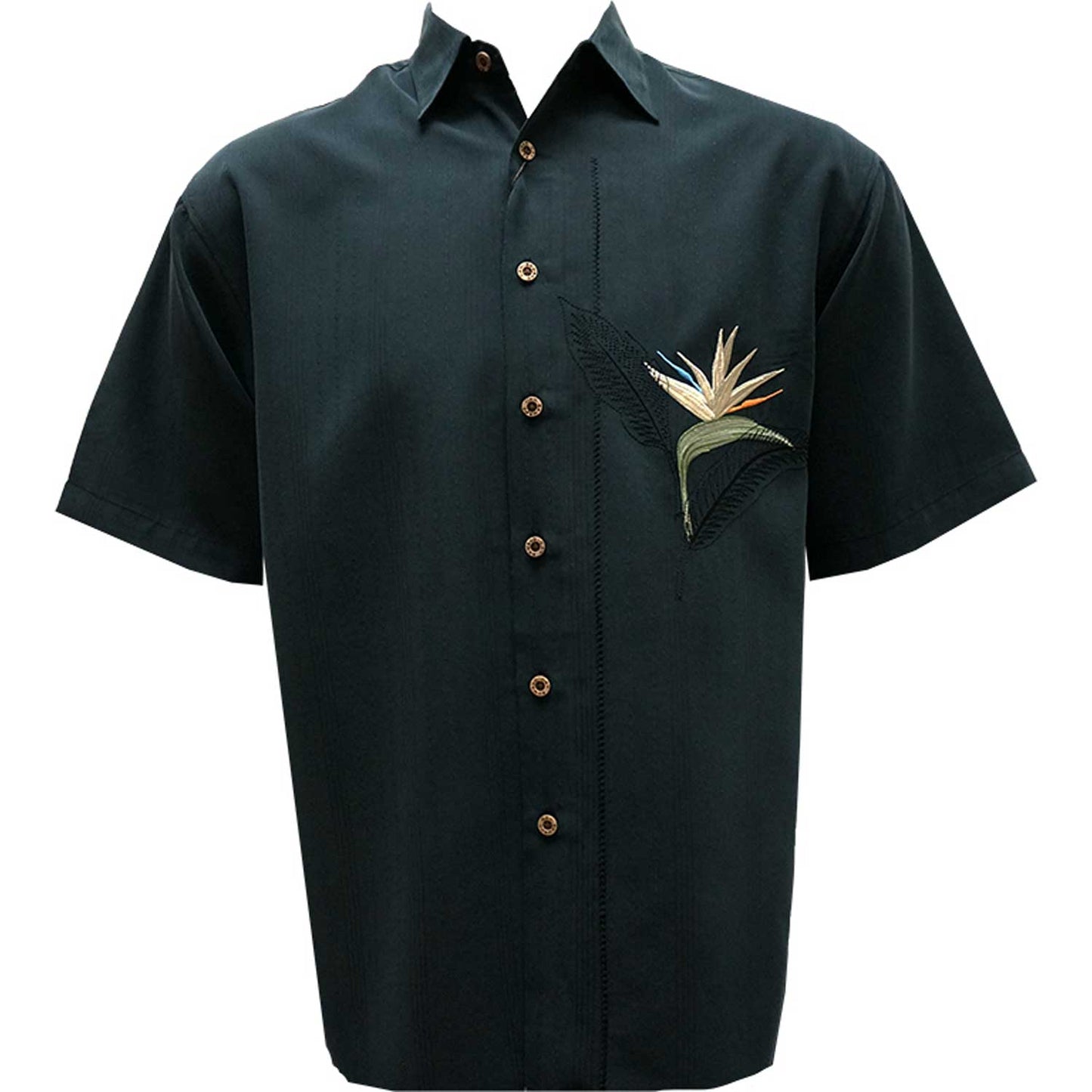 Bamboo Cay All Star Bird of Paradise Men's Camp Shirt WB2345