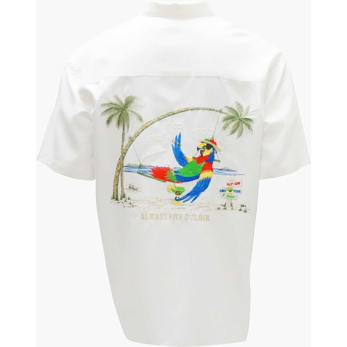 Bamboo Cay 5 O'Clock Men's Camp Shirt Wb5000