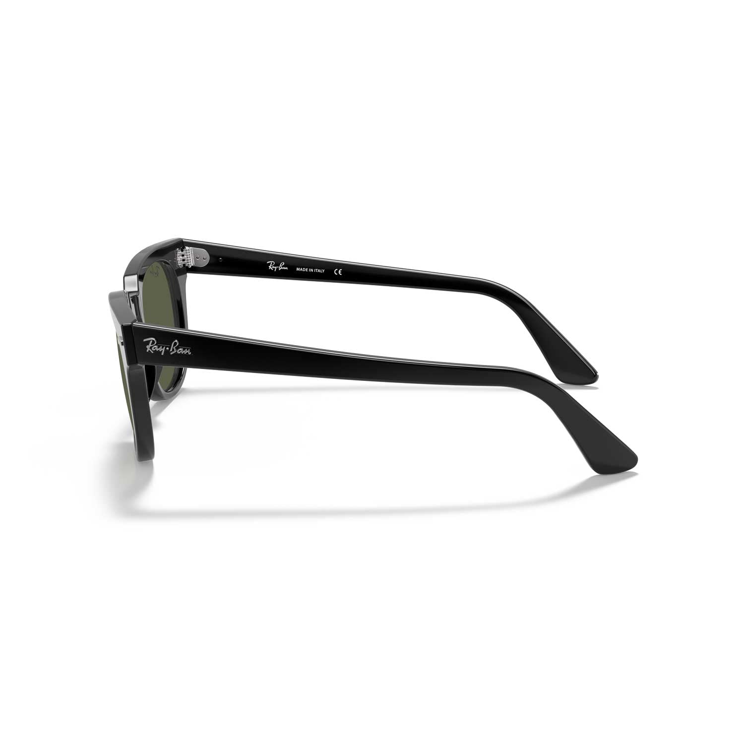 Ray-Ban Justin Polarized Square Matte Black Sunglasses - 0RB4165 - BeachToBlvd