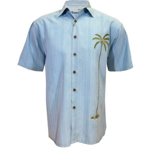 Bamboo Cay Classic Single Palm Men's Camp Shirt WB1003T