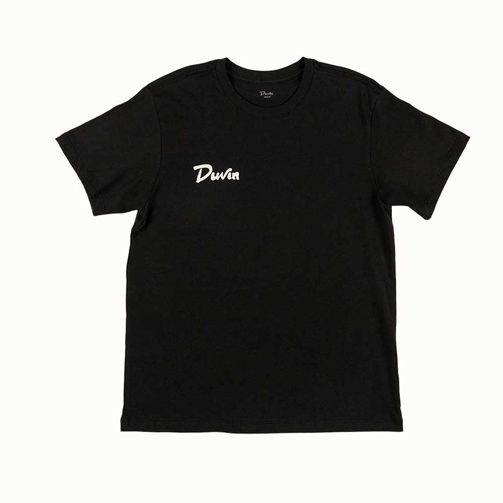 Duvin Shark Bite Tee Shirt - Black