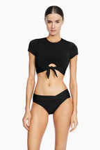 Robin Piccone AVA RP BIKINI TEE- Black or Fiery Red or Sage
