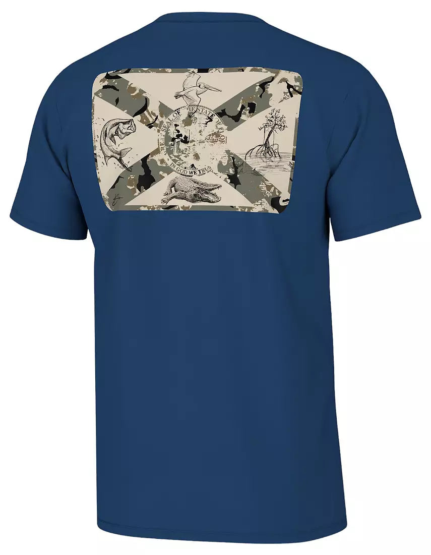 HUK Men's KC State Staples Short Sleeve T-Shirt - BeachToBlvd