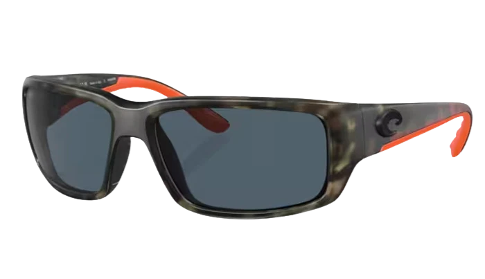 Costa Sunglasses Fantail Polarized - Wetlands Frame W/Gray 580p Lenses