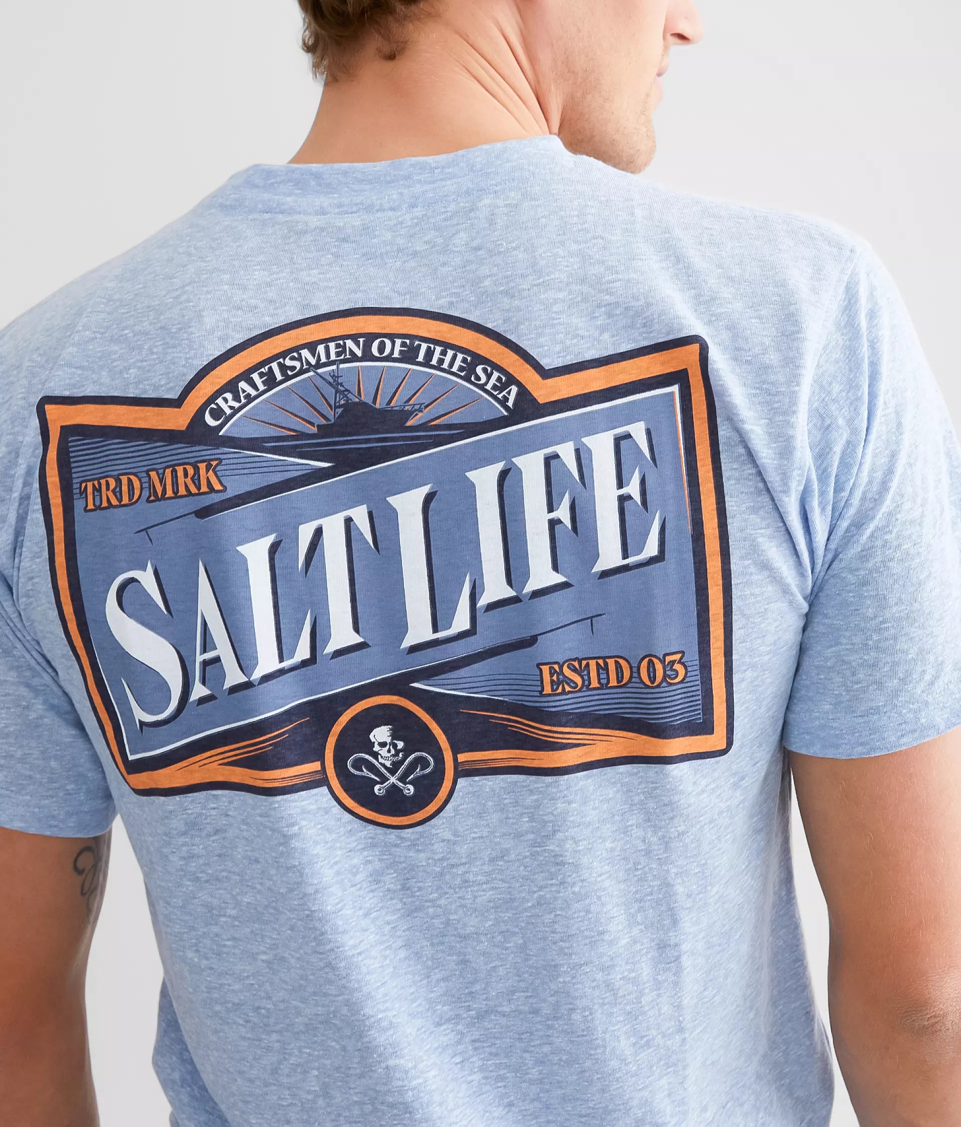 SALT LIFE Crafty Seas T-Shirt - BeachToBlvd