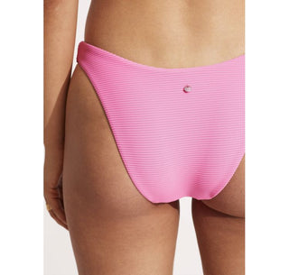 Seafolly Essentials High Cut Pant- Pink Guava