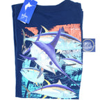 Guy Harvey Men's Threadcycled Short Sleeve T-Shirt - Tropic Sword - BeachToBlvd