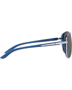 Oakley Split Time 0004129- Matte Transparent Blue/Prizm Black