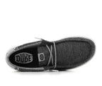 Heydude Wally Coastline Men's Shoes - Black/White - BeachToBlvd