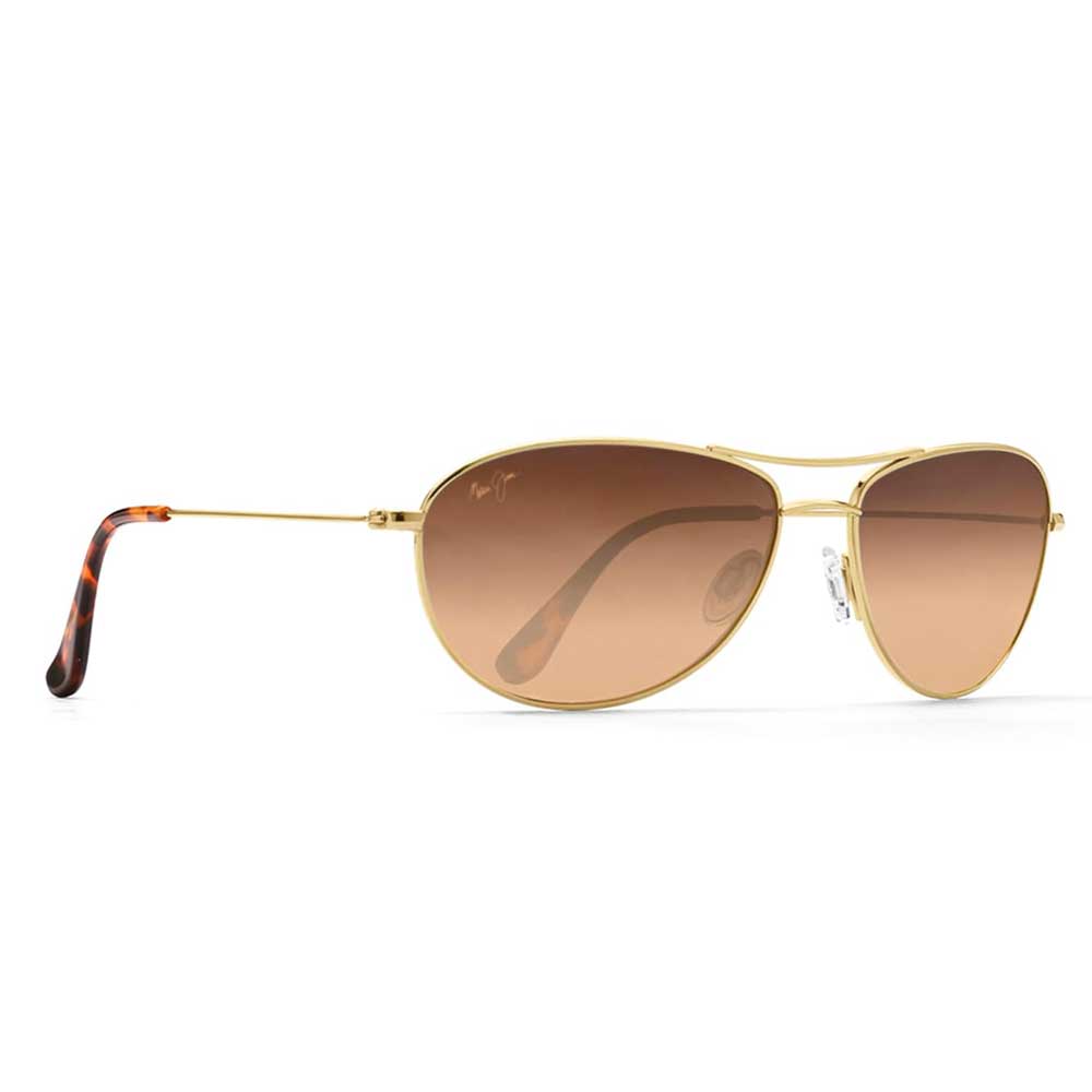 Maui Jim Baby Beach Polarized Sunglasses - Gold Frame / HCL Bronze Lens HS245-16 - BeachToBlvd