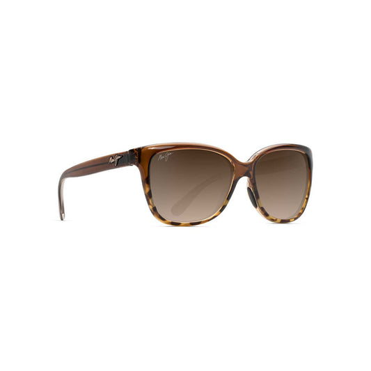 Maui Jim Starfish Polarized Sunglasses - Translucent Chocolate Tortoise Frame with HCL Bronze Lens