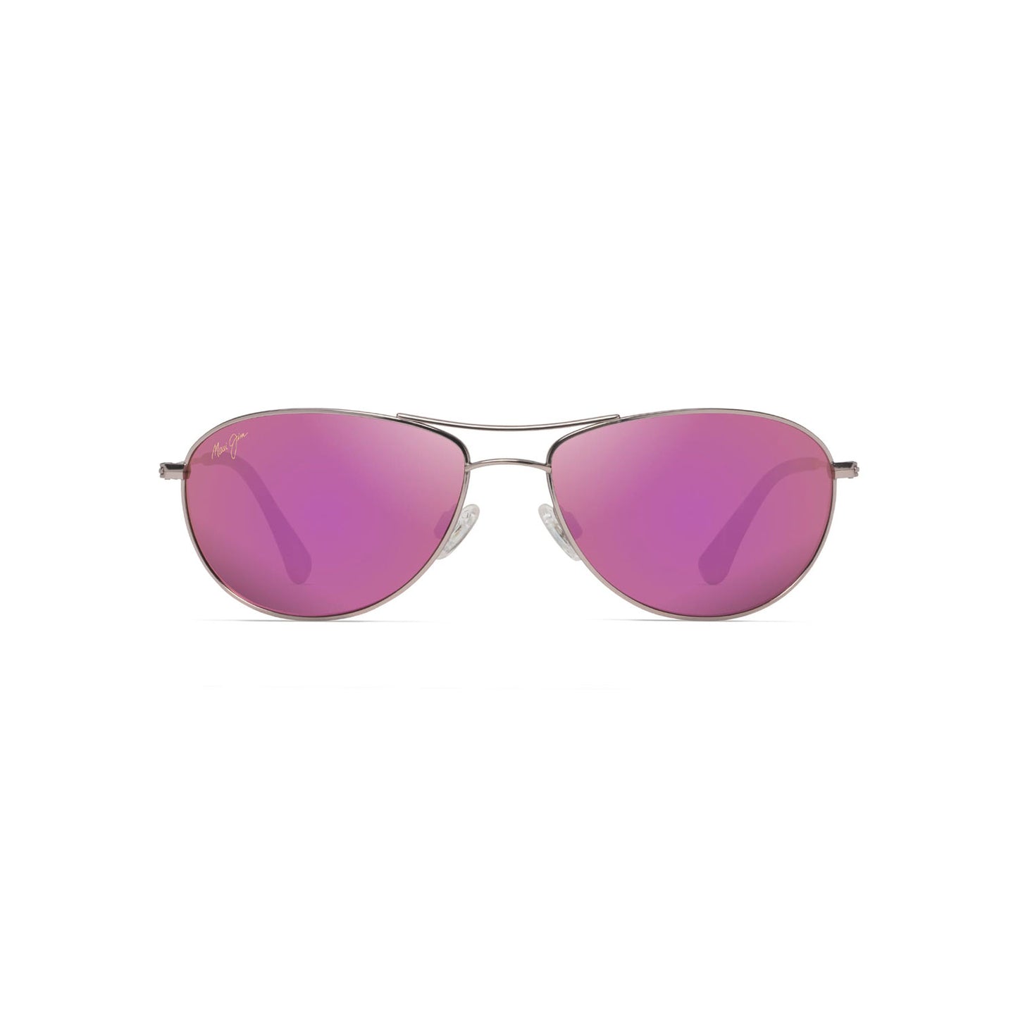 Maui Jim Sunglasses Baby Beach Polarized Aviator Sunglasses Rose Gold Frame With Maui Sunrise Lens - P245-16R