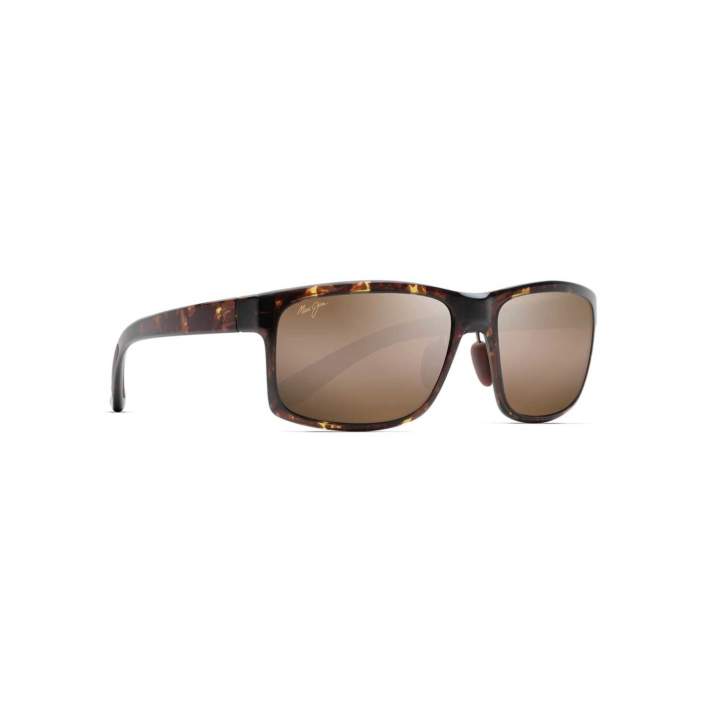 Maui Jim Sunglasses Pokowai Arch - Olive Tortoise Frame - Bronze Lens