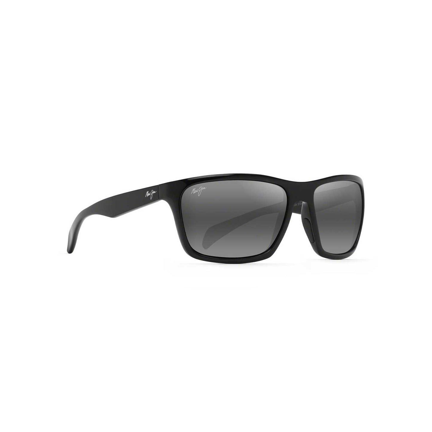 Maui Jim Sunglasses Makoa - Black Gloss Frame w\ Gray Lens