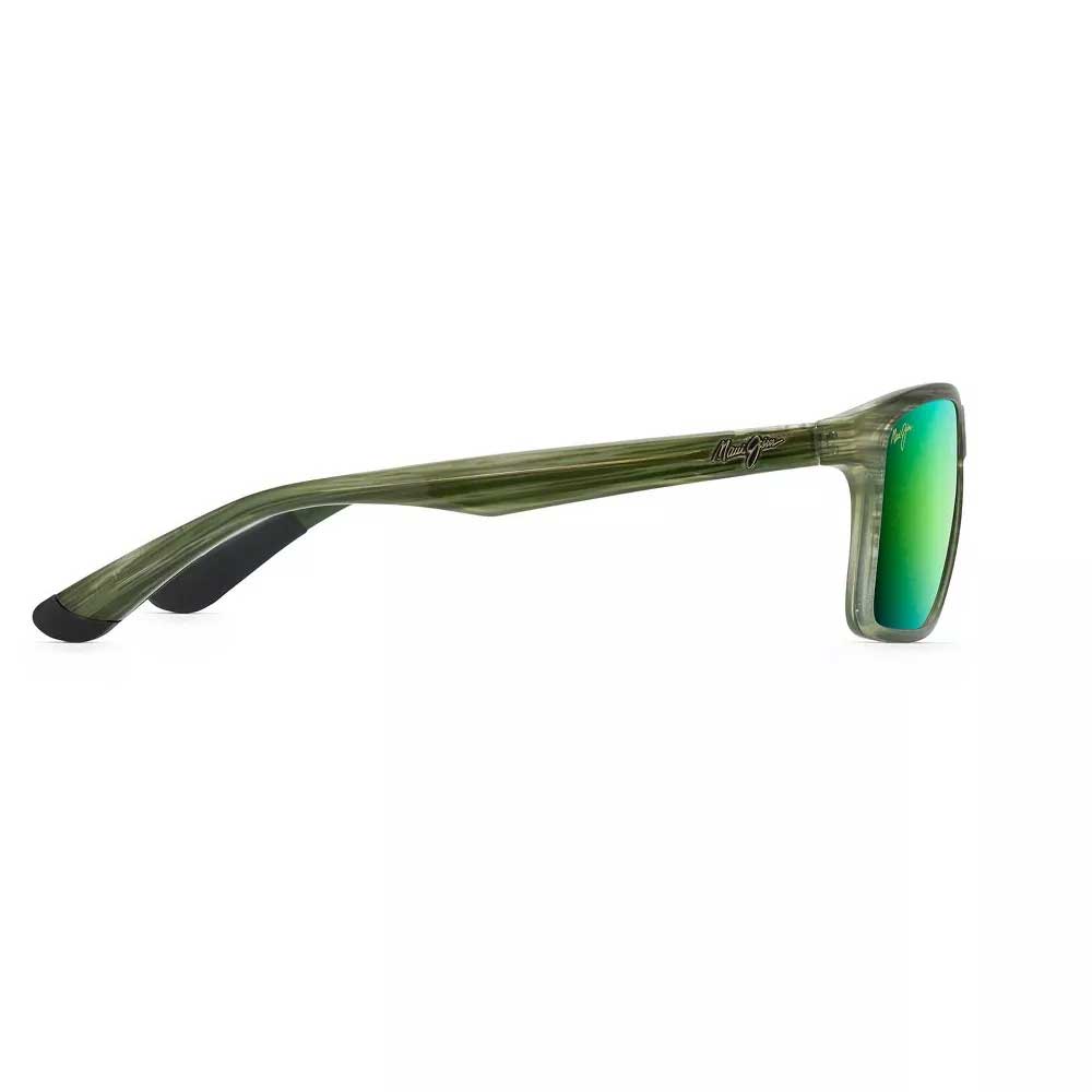 Maui Jim Onshore Polarized Sunglasses - Green Frame \ Green Lens