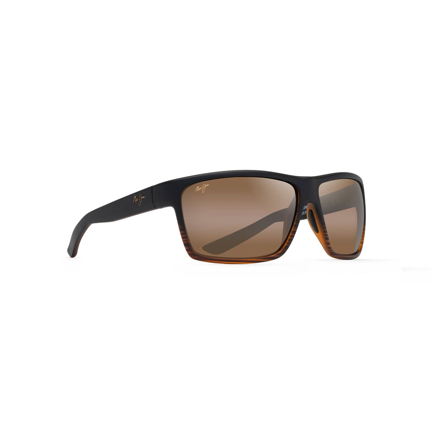 Maui Jim Sunglasses Alenuihaha - Dark Brown Stripe Frame w\ Bronze Lens