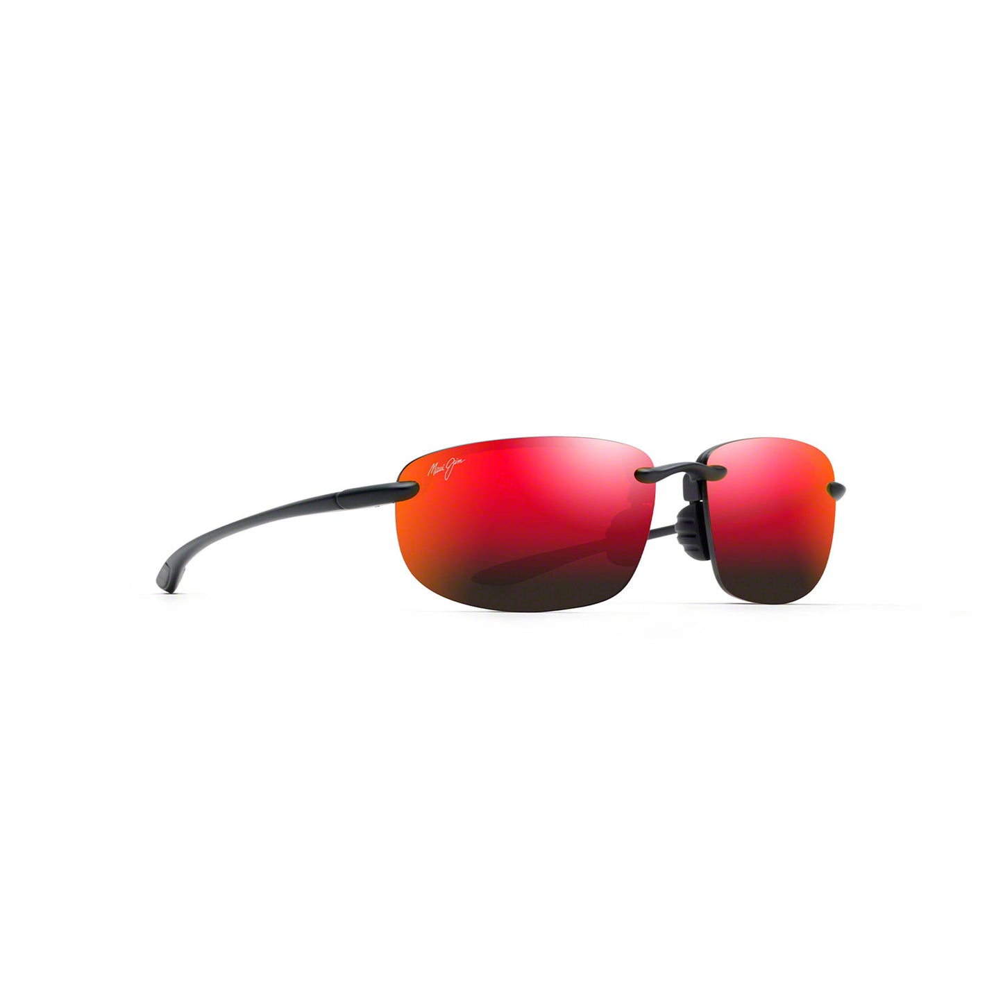 Maui Jim Hookipa Sunglasses Matte Black Frame With Hawaii Lava Lens - Rm407N-2M Ho'Okipa