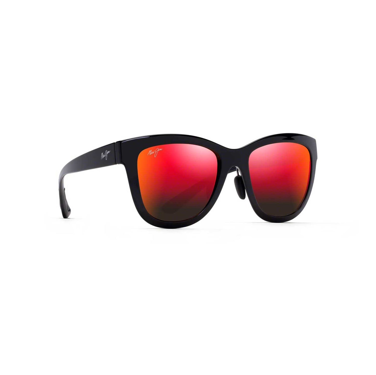 Maui Jim Sunglasses Anuenue - Black Gloss Frame - Red Lens